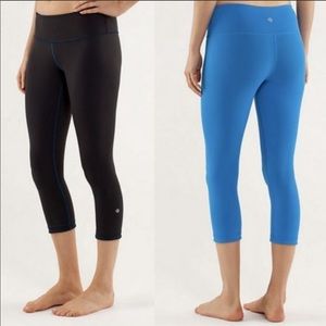Lululemon | Wunder Under Crop Reversible